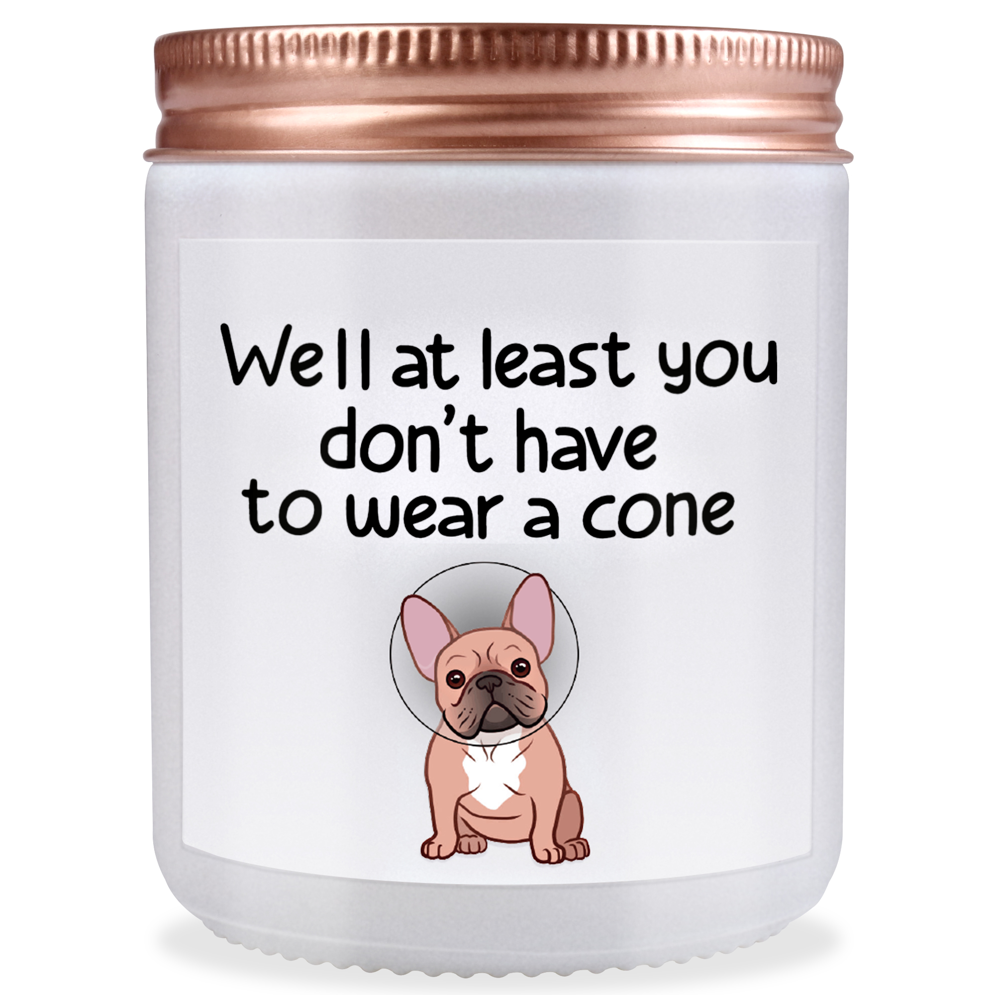 Cute pets accompany candles