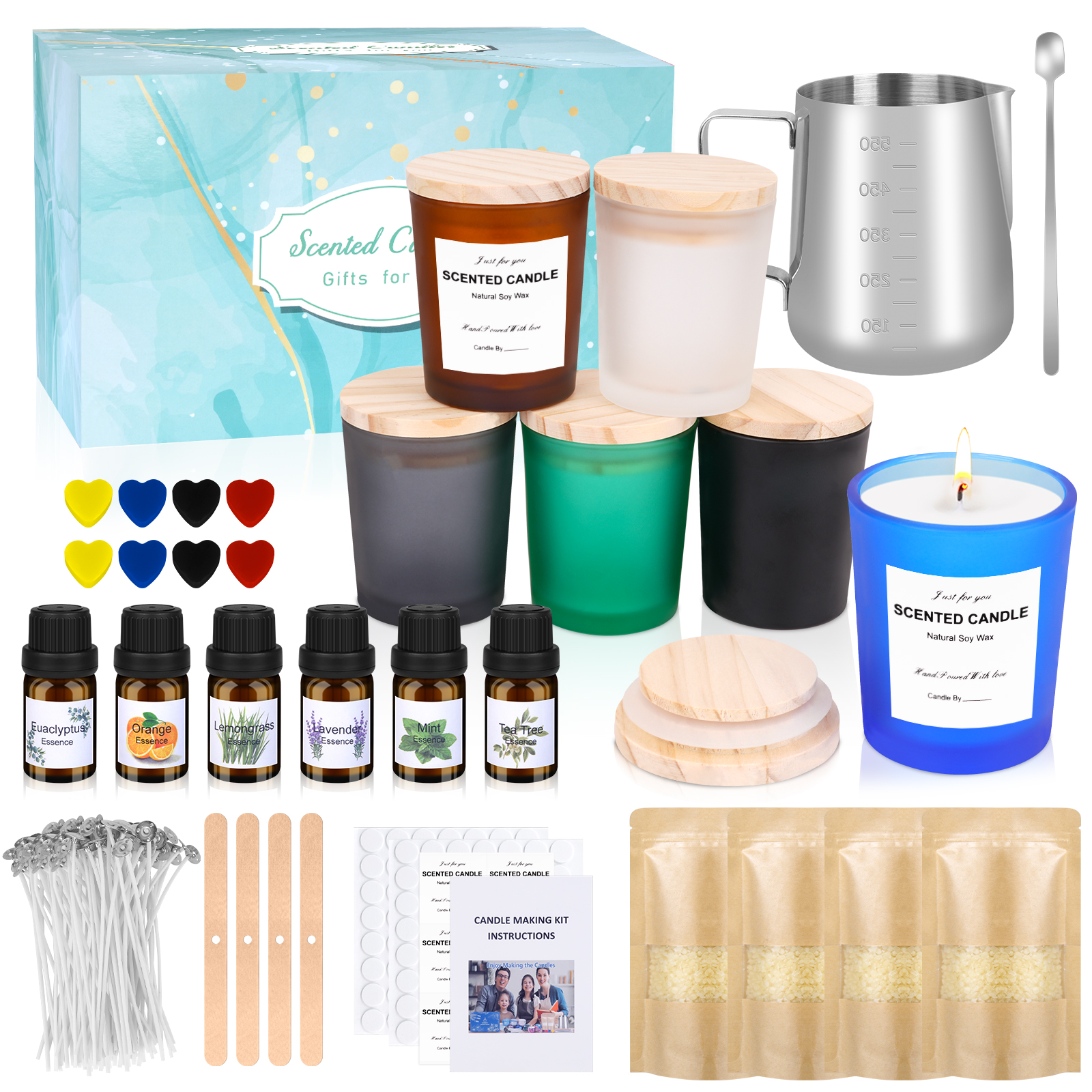 Six gift boxes
