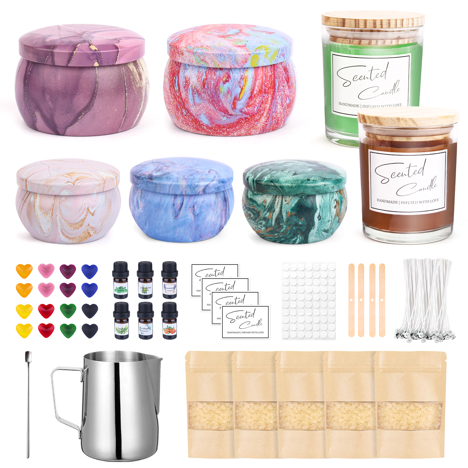 7 DIY Candles