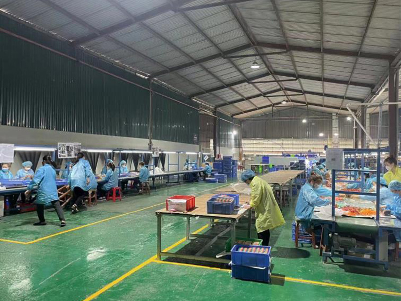 Inside the factory